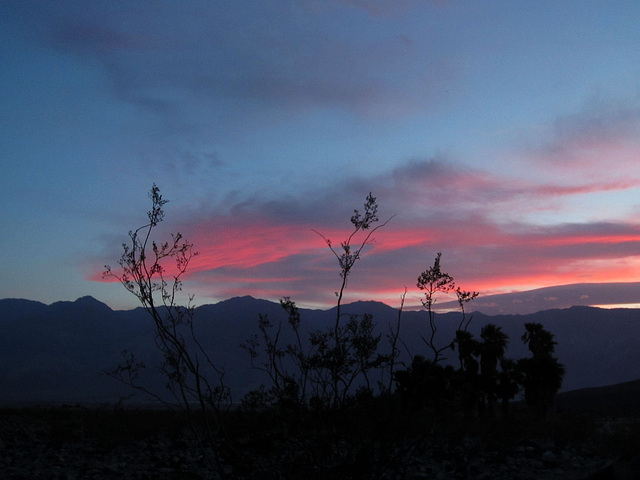 Saline Valley Sunset (0829)