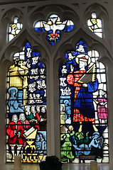 North Ailse Window, All Saints' Church, Nafferton, East Riding of Yorkshire