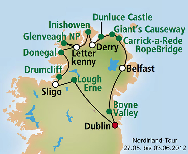 Nordirland-Tour