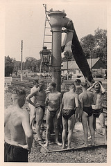 taking a shower 1930'