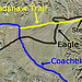 Eagle Mountain Railroad - Salt Creek Basin - Bradshaw Trail - annotated