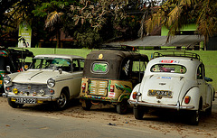 Jaffna taxis. Sri Lanka