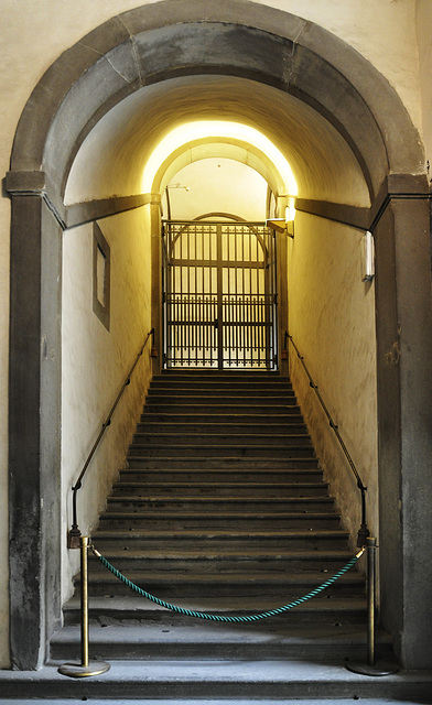 Treppe im Palazzo Vecchio