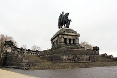 Deutsches Eck mit Kaiser Wilhelm-Denkmal