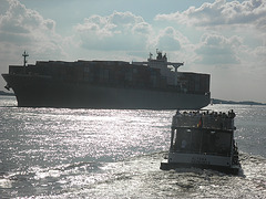 Containerschiff "SUEZ CANAL BRIDGE"