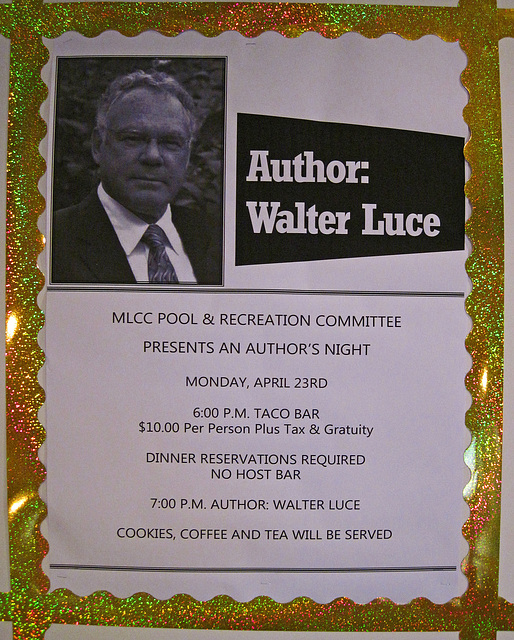 Walter Luce at MLCC (2105)