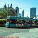 Frankfurt Tram, Picture 4, Edited Version, Frankfurt, Hesse, Germany, 2011