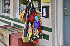 Acupuncture and Handbags – Fairfax Street, Berkeley Springs, West Virginia
