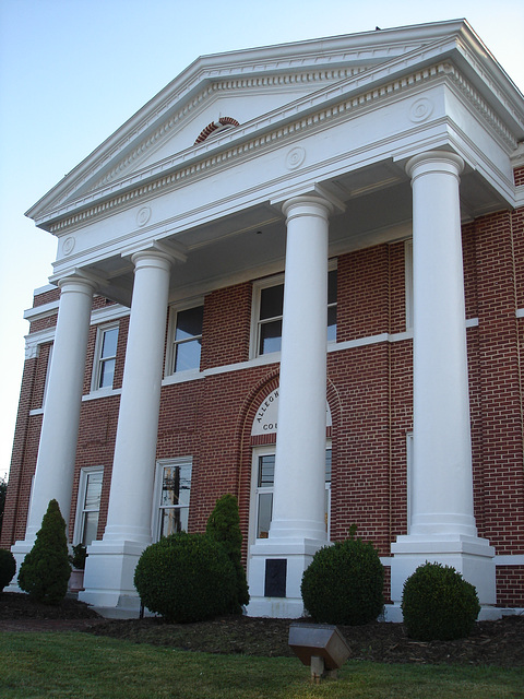 Alleghany county court house / Palais de justice - 15 juillet 2010.