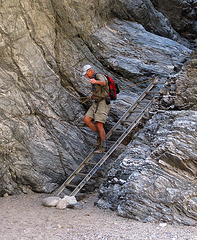 A Ladder In Painted Canyon (2096)