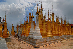 Pagoda forest at the hill top