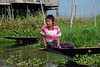 Intha boy in a floating garden
