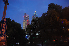 La nuit tombe sur Shanghai