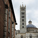 Dom und Glockenturm von Siena