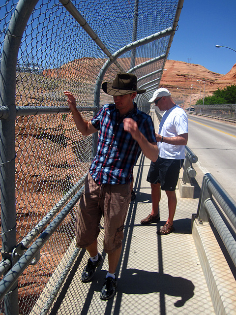 Glen Canyon Bridge - Michael & Eric (2636)