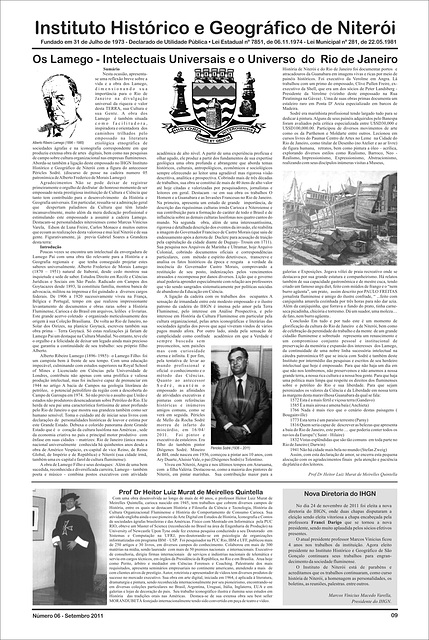 LITERATO 07 - PÁGINA 09 - INSTITUTO HISTÓRICO E GEOGRÁFICO DE NITERÓI