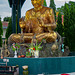 Buddha statue beside Botataung Pagoda