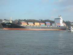 Containerschiff   WARNOW  VAQUITA