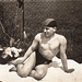 handsome young swimmer  1930'