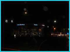 Mercedez Benz and night spots / Mercedez dans la nuit - 19 mars 2011.