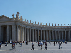 Roma-Columnas de la Plaza de San Pedro