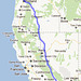 Pacific Beach to Huntington Beach - 1,204 miles