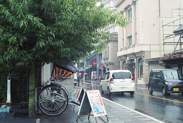 Rickshaw waiting for clients