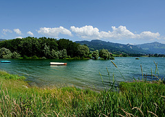 Le lac de Gruyères...