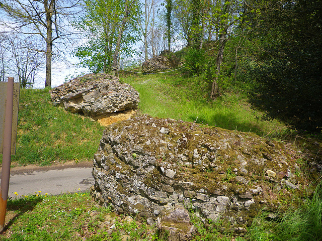 Saint-Lézer, restes d'oppidum romain.