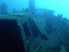 Wreck diving in 30 meters