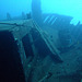 Wreck diving in 30 meters