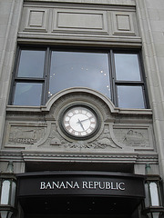 Banana Republic time /  Le temps d'une banane.