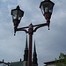 Clochers et lampadaire / Church towers & street lamp - May 29th 2010.
