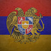 flago kaj ŝildo de Armenio
