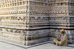 Sadhu in Jagdish-Temple Udaipur