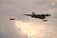 Wings and Wheels Dunsfold August 2014 X-T1 Vulcan Gnats 4