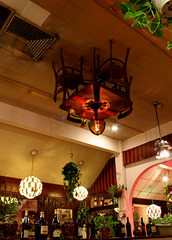 Restaurant ceiling