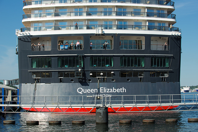 Queen Elizabeth in Kiel