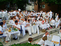 Weisses Dinner Hamburg 2012