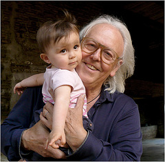 l'art d'être grand-père : Roland et Chiara
