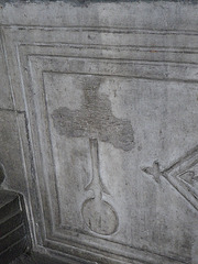Sainte-Sophie : décor de la balustrade.