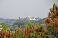 Ausblick von Montecatini Alto aus