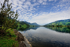 Le lac de Zoug (Suisse Centrale)...