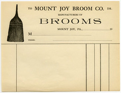 Mount Joy Broom Company, Mount Joy, Pa.
