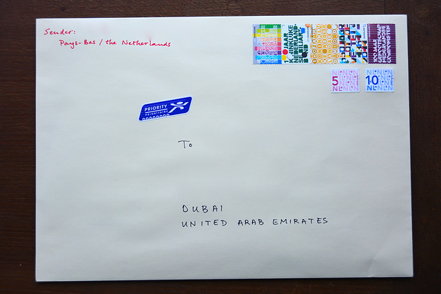 Letter to Dubai