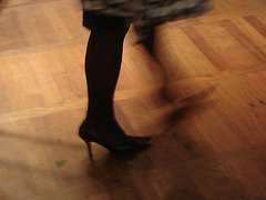 Blonde Danoise en talons hauts / Danish blonde in high heels - 26 octobre 2008.