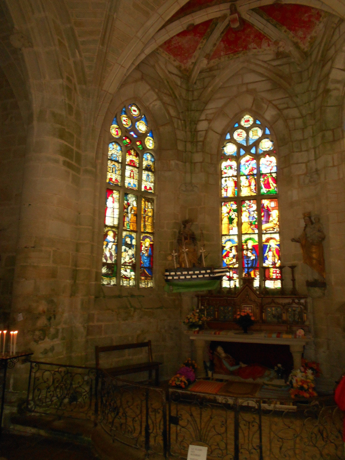 Intérieur de la Chapelle Sainte Barbe
