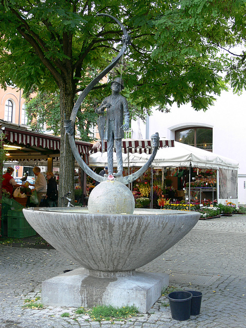München - Karl-Valentin-Brunnen