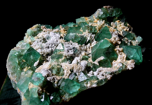 Fluorite octaédrique- Orange River -RSA (3)