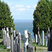 Fleuve et cimetière / Sea and cemetery.